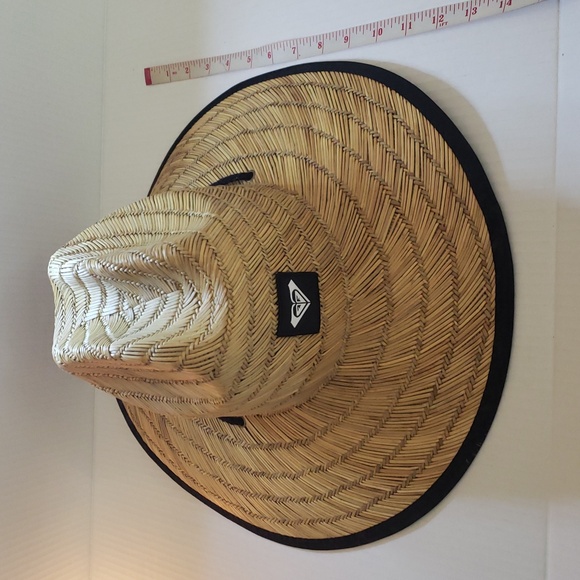 Roxy Tomboy Sun Hat with Black Trim  SZ S/M - Picture 9 of 11